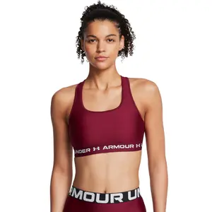 Sportbeha met gemiddelde ondersteuning voor vrouwen Under Armour Crossback image-1