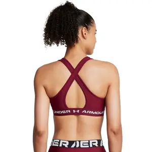 Sportbeha met gemiddelde ondersteuning voor vrouwen Under Armour Crossback image-3