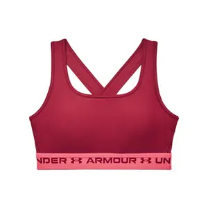 Soutien desportivo de apoio moderado para mulheres Under Armour crossback image-0