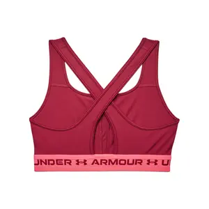 Soutien desportivo de apoio moderado para mulheres Under Armour crossback image-2