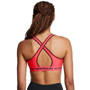 Sutiã desportivo de suporte moderado para mulher Under Armour Crossback image-3