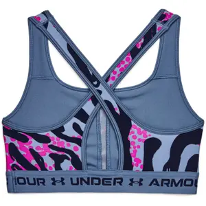 Sujetador de mujer Under Armour Mid Crossback Print Sports image-2