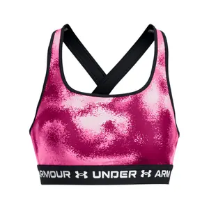 Bh met gematigde steun voor vrouwen Under Armour Crossback Print image-0