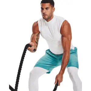 Camisola térmica de gola alta sem mangas Under Armour HeatGear® image-5