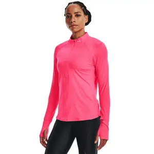 Sweatshirt 1/2 zip woman Under Armour Qualifier Run 2.0 image-2