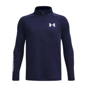 Träningsjacka med ½ dragkedja för barn Under Armour Tech™ Big Logo image-0