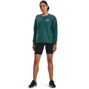 Sweatshirt women's oversized crew neck Under Armour Rival image-2