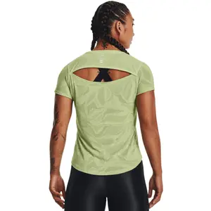 T-shirt en jacquard femme Under Armour Streaker image-4