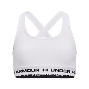 Plain bra with crossed straps and moderate support for girls Under Armour image-0