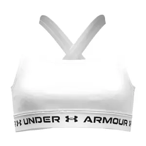 Soutien simples com alças cruzadas e suporte moderado para raparigas Under Armour image-0
