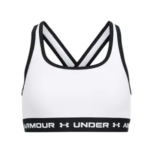 Soutien simples com alças cruzadas e suporte moderado para raparigas Under Armour image-0