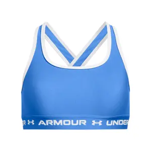 Soutien simples com alças cruzadas e suporte moderado para raparigas Under Armour image-0