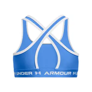 Soutien simples com alças cruzadas e suporte moderado para raparigas Under Armour image-1