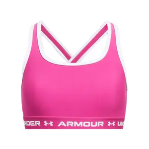 Soutien simples com alças cruzadas e suporte moderado para raparigas Under Armour image-0