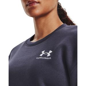 Sweatshirt für Frauen mit Rundhalsausschnitt aus Molton Under Armour Essential image-5