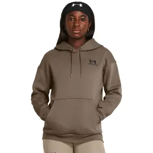 Sweatshirt med huva för kvinnor Under Armour Essential Fleece image-1