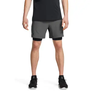 Short 2-in-1 woven Under Armour Vanish image-1