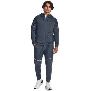 Træningsjakke med lynlås og hætte Under Armour Fleece Storm image-1