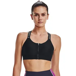 Sujetador con cremallera para mujer Under Armour Infinity image-1