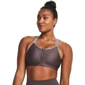 Sujetador con cremallera para mujer Under Armour Infinity image-1