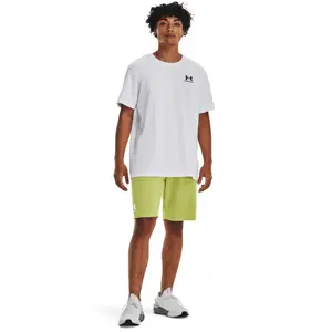 T-shirt grossa bordada com o logótipo Under Armour image-1