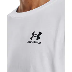 T-shirt grossa bordada com o logótipo Under Armour image-5