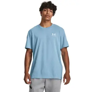 T-Shirt Under Armour Logo Embroidered Heavyweight image-1
