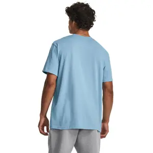 T-Shirt Under Armour Logo Embroidered Heavyweight image-5