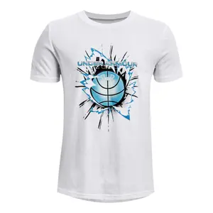 Child's T-shirt Under Armour Hoops Baseline image-0
