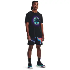 Pantaloncini a rete Under Armour Curry image-4