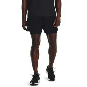 2 in 1 shorts Under Armour Lanche Elite 5" image-1
