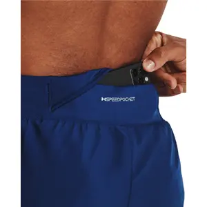 2 in 1 shorts Under Armour Lanche Elite 5" image-3