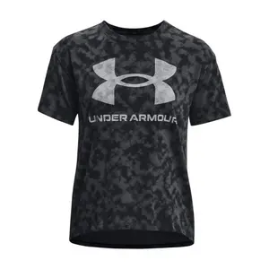 Dickes T-Shirt, Damen Under Armour Logo AOP image-0