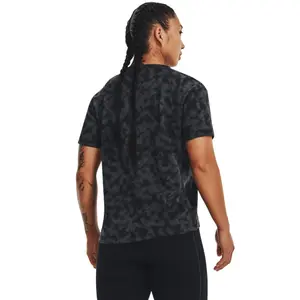 Dickes T-Shirt, Damen Under Armour Logo AOP image-4