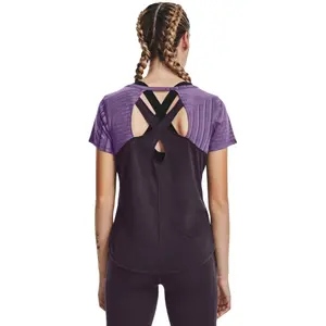 T-shirt femme Under Armour Streaker Deco Diamond image-4