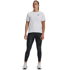 T-shirt de algodão stretch para mulher Under Armour Essential image-2