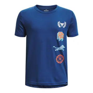 Camiseta infantil Under Armour Pjt Rock SMS Q2 image-0