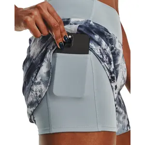 Dames short met 2 in 1 print Under Armour Train Anywhere image-5