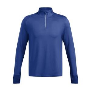 1379288-432-sweatshirt-1-2-zip-under-armour-qualifier-bleu-bleu