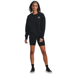 Sweatshirt woman Under Armour Essential Flc OS Crew image-2