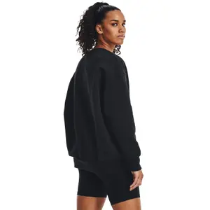 Sweatshirt woman Under Armour Essential Flc OS Crew image-4