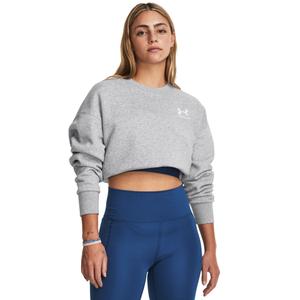 Sweatshirt woman Under Armour Essential Flc OS Crew image-4