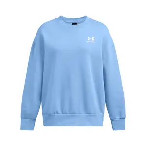 Oversize damski sweatshirt z okrągłym dekoltem Under Armour Icon Fleece image-0