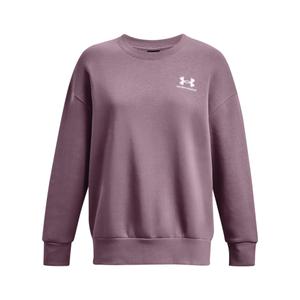 1379475-500-sweatshirt-damen-under-armour-essential-flc-os-crew-misty-purple-weiss