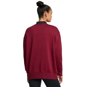 Sudadera oversize para mujer Under Armour Icon Fleece image-3
