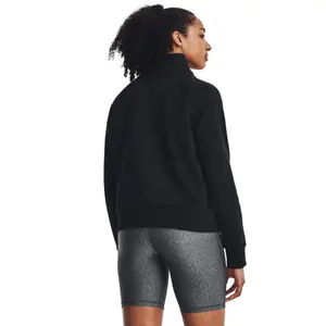 Dames fleece sweatshirt met 1/2 rits Under Armour Rival image-4