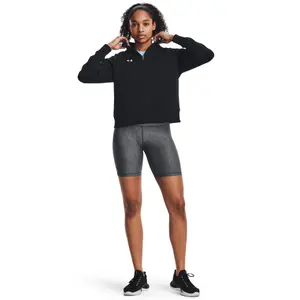 Dames fleece sweatshirt met 1/2 rits Under Armour Rival image-1