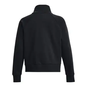 Dames fleece sweatshirt met 1/2 rits Under Armour Rival image-3