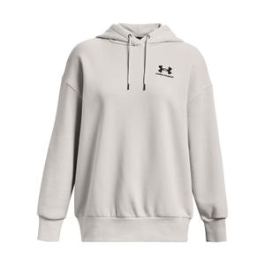 1379495-114-kapuzenpullover-damen-under-armour-essential-flc-os-white-clay-schwarz