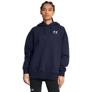 Sudadera con capucha oversized para mujer Under Armour Icon Fleece image-1